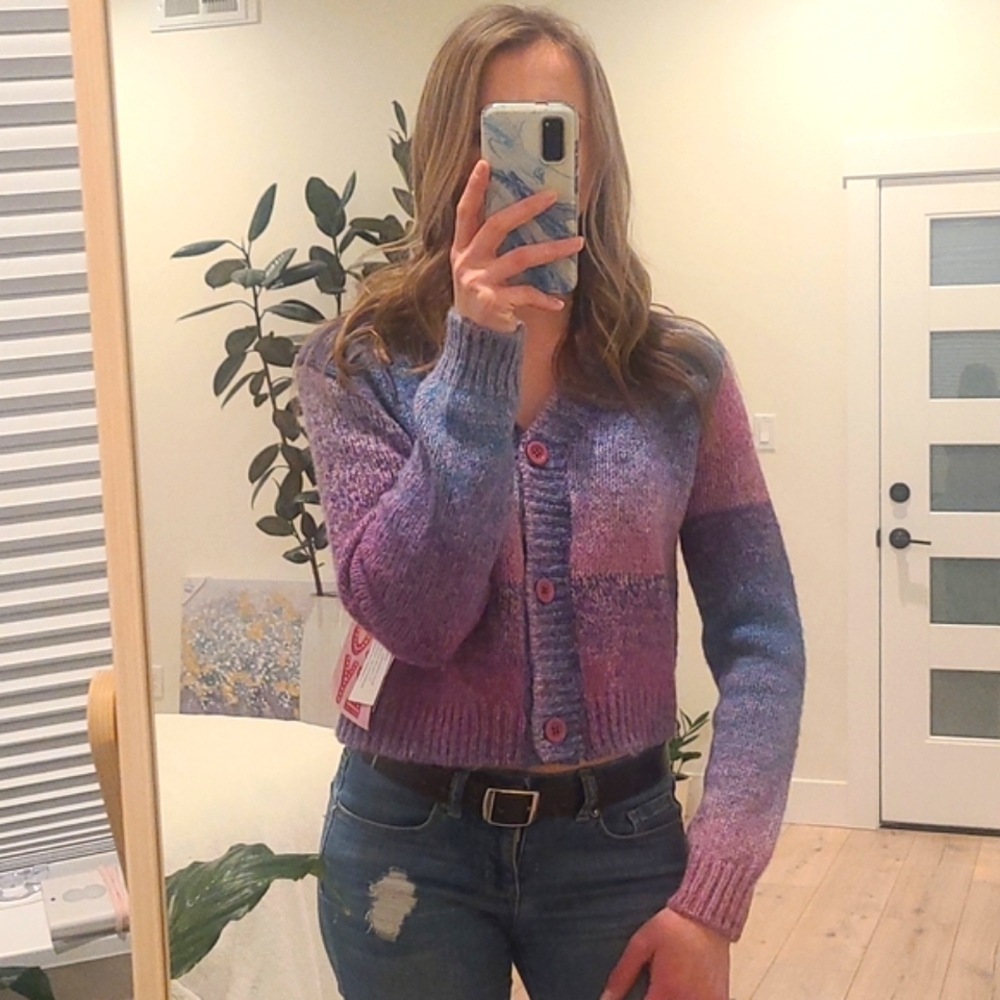 Sage & Oak Young Contemporary Czrdigan Sweater | size M